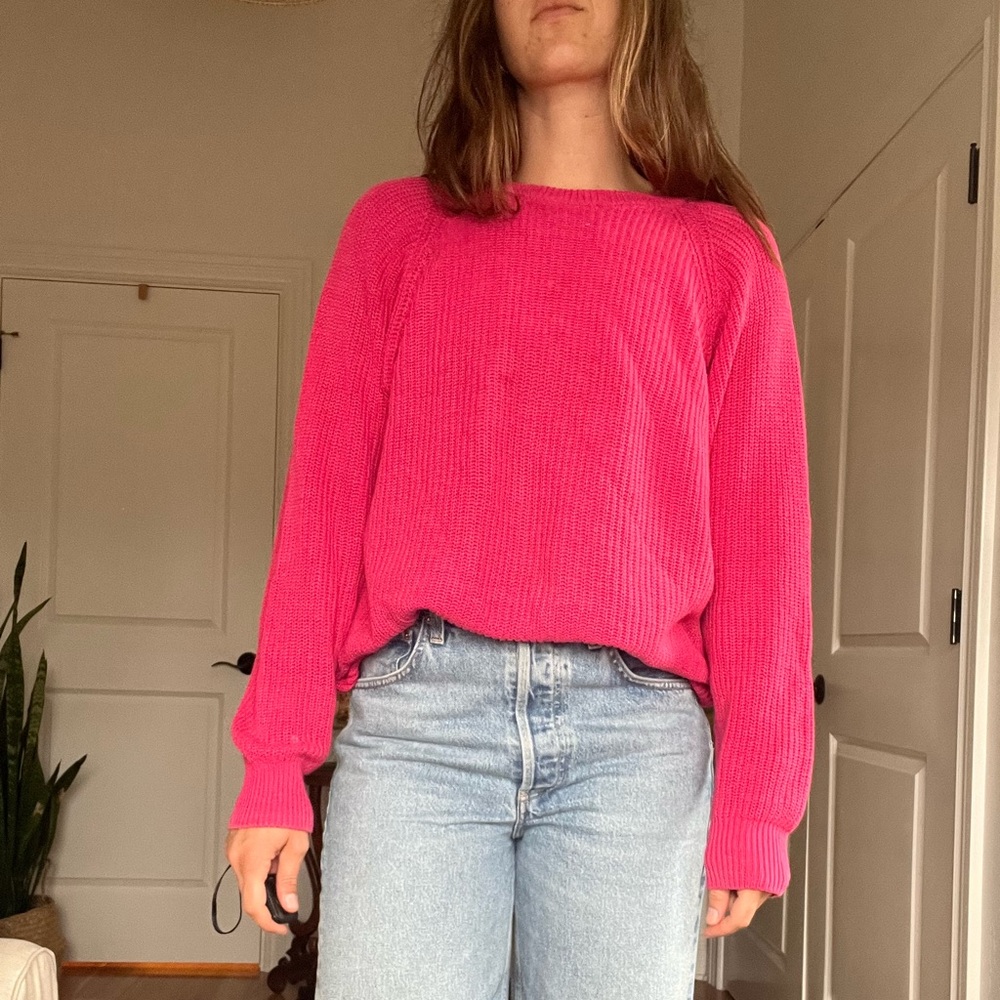 Vintage pink sweater